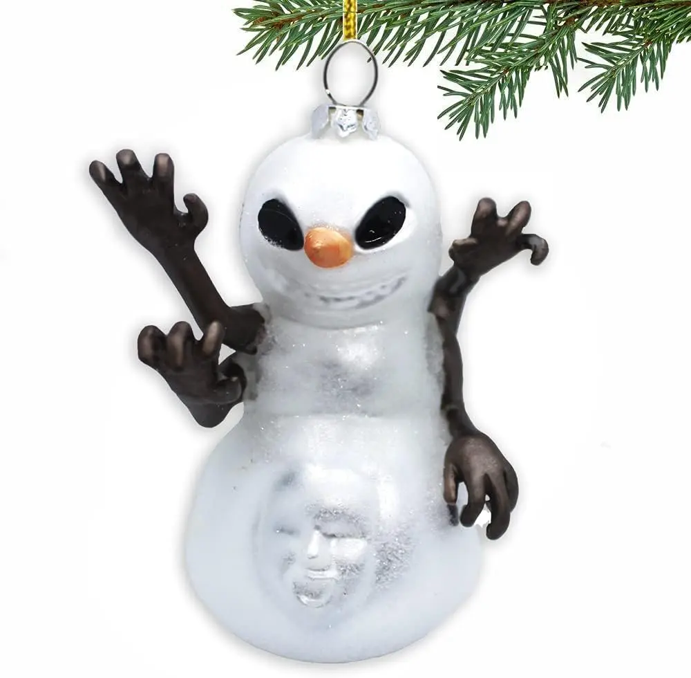 Silent Plight - Snowman Ornament